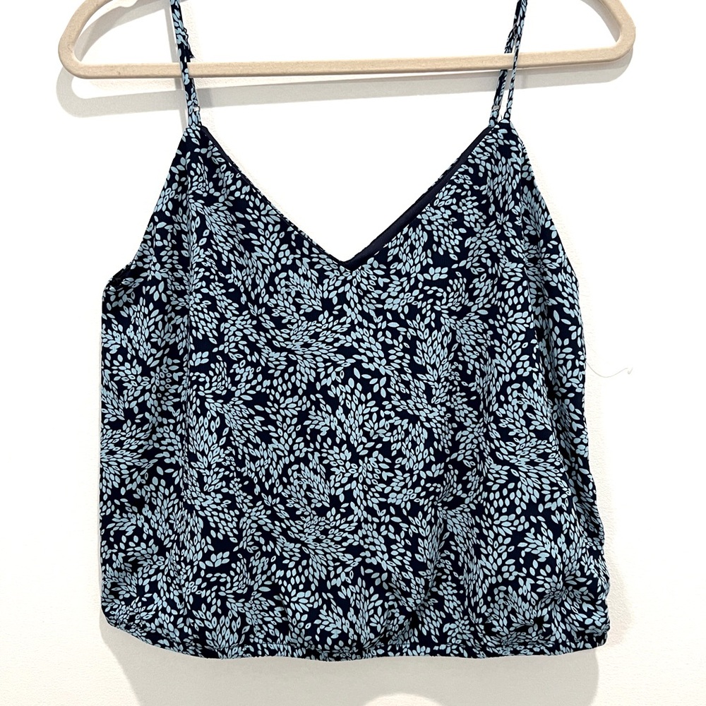 Nine Britton Tank Top - Stitch Fix Blue Pattern Tank Top